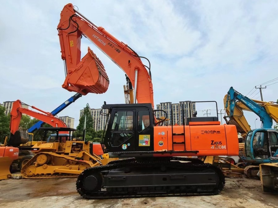Japonya Hitachi kullanılmış kazık makinesi satılıyor İkinci el ZX450 Jindongyu Makineleri